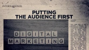 İzleyiciyi Gazete Başlığı Biçimine İlk Başlık Koymak