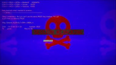 Arkaplan hackleme ekranıyla ilgili Oturum Kaçırma Uyarısı Metni