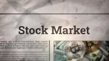 Dijital Gazetede Borsa Başlığı