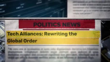 Teknoloji İttifakları Küresel Düzen Başlığını Gazetede Yeniden Yazıyor