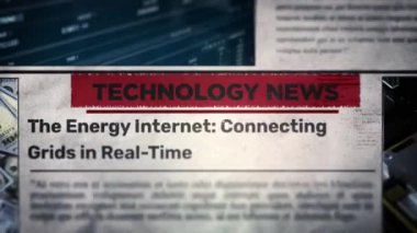 Gerçek zamanlı Gazete Başlığında Enerji İnternet Bağlama Izgaraları
