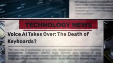 Voice AI, Klavyelerin Ölümü 'nü devraldı Gazete Başlığı