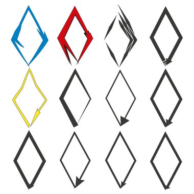 Yuvarlak kare simgesi. Kalıplı sınır şekli. Kıvrımlı kenar çizgisi. Vektör pürüzsüz sembol. EPS 10.