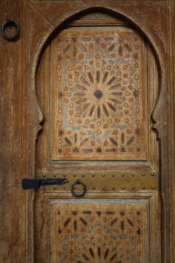 Marakeş, Fas 'taki Eski Medine' nin muhteşem Fas mimarisinin manzarası. Fotoğraf 5 Aralık 2024 'te Marakeş' te çekildi.