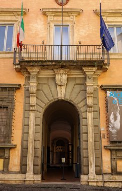 İtalya 'nın sonsuz Roma şehrindeki görkemli caddelerin ve mimarinin manzarası. Fotoğraf 29 Aralık 2024 'te Roma' da çekildi.