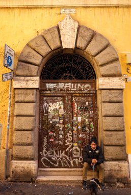 İtalya 'nın sonsuz Roma şehrindeki görkemli caddelerin ve mimarinin manzarası. Fotoğraf 29 Aralık 2024 'te Roma' da çekildi.