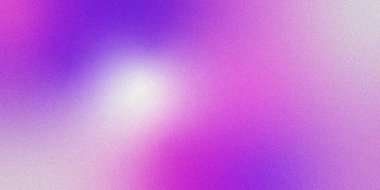 Kumlu renkli bir arkaplan. Soyut, pembe, mor, beyaz, dalga, bokeh, retro titreşimler. Soyut Grainy Gradient Arkaplan Doku Afişi Mor, Beyaz, Koyu Mor. Pembe ve mor arkaplan. 