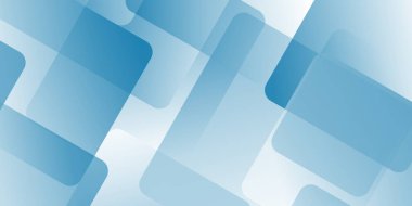 Soyut yeşil ve turuncu kare desen blokları dijital arkaplanı örtüyor.