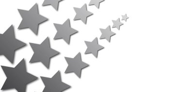 Gri ve siyah renkler Gradyan Yıldızlar, Soyut bulanık gri ve siyah gradyan sıvı holografik vektör arkaplan.