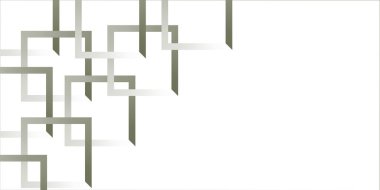 Küplerle soyut arkaplan. Modern geometrik arka plan. Soyut gümüş, kusursuz desen. Parlak arkaplan. Parlak doku. Beyaz mermer duvar dokusu ve pürüzsüz arkaplan.