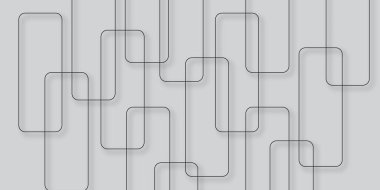 Küplerle soyut arkaplan. Modern geometrik arka plan. Soyut gümüş, kusursuz desen. Parlak arkaplan. Parlak doku. Beyaz mermer duvar dokusu ve pürüzsüz arkaplan.