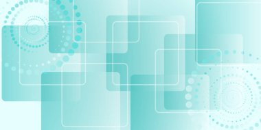 Renkli arka plan soyut ya da çeşitli tasarım sanat eserleri, kartvizitler. Geometrik arkaplan ve üst üste binen kareler. Yeşil arka plan. Vektör illüstrasyonu.