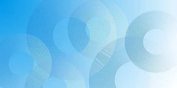 Soyut çember çizgileri, modern soyut arkaplan, mavi beyaz kademe basit. Basit grafik elementler. Fütürist bir kavram. Noktalı ve daire şeklinde mavi gradyan minimal vektör arkaplanı. 