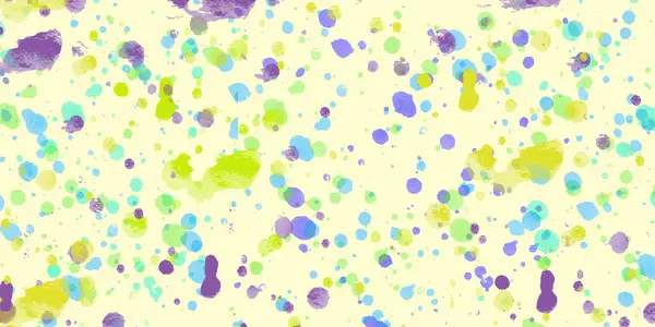 Nokta rengi arkaplanı. Vektör çizimi. Açık renkli arka plan, daireli renkli vektör dokusu. Açık yeşil, soyut şekilli kırmızı vektör deseni. sarı vektör arkaplanı.