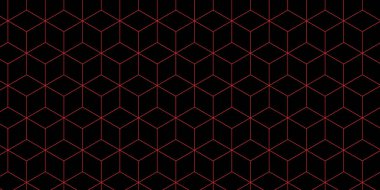 Soyut küpler kusursuz desen. Çizgileri olan geometrik desen. Kusursuz vektör arkaplanı. Kusursuz Geometrik Vektör Deseni. Altıgen konsept tasarımı soyut teknoloji arkaplan vektörü.
