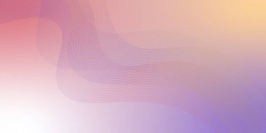 Dalga çizgileri karıştırma aracı kullanılarak oluşturuldu. Soyut mavi pembe dalgalı çizgiler dijital frekans dengeleyici arka plan. Grafik tasarımı pankart iş dalgası. Eğimli dalgalı düz şeritsiz desen.