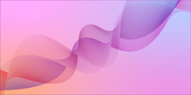 Dalgalarla soyut arkaplan. Tasarım için soyut dalga elemanı. Dijital frekans dengeleyici. Modern teknoloji arka planı, dalga tasarımı. Soyut pembe arka plan. Soyut arkaplan dalga çizgisi.