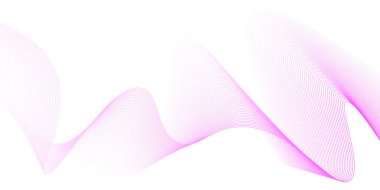 Soyut pembe dalgalı çizgiler dijital frekans dengeleyici arka plan. Dalga çizgileri karıştırma aracı kullanılarak oluşturuldu. Grafik tasarımı pankart iş dalgası. Soyut pembe dalga çizgi vektörü.