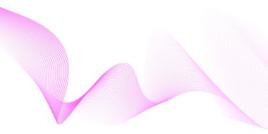 Soyut pembe dalgalı çizgiler dijital frekans dengeleyici arka plan. Dalga çizgileri karıştırma aracı kullanılarak oluşturuldu. Grafik tasarımı pankart iş dalgası. Soyut pembe dalga çizgi vektörü.