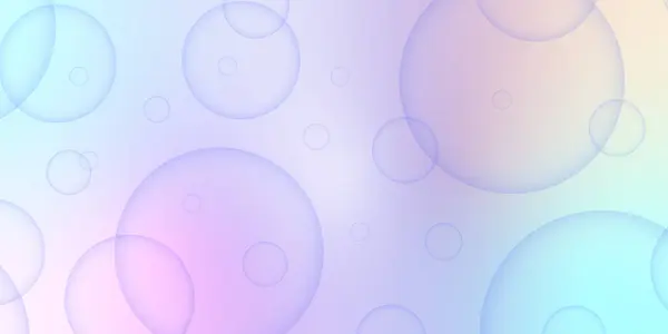 Renkli kabarcıklar. Soyut, şeffaf mor sabun köpükleri havada süzülüyor. Vektör çizimi. Parlak toplar. Sabun köpükleri rastgele dizayn edilir. Yumuşak beyaz kağıt daireler.
