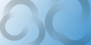 Çember beyaz soyut geometrik arkaplan ve yumuşak beyaz kağıt çemberli soyut arkaplan. Mimari arkaplan ile çizgi Minimum konsept vektör illüstrasyon ince tasarım.