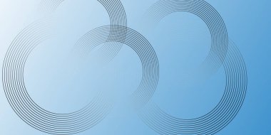 Çember beyaz soyut geometrik arkaplan ve yumuşak beyaz kağıt çemberli soyut arkaplan. Mimari arkaplan ile çizgi Minimum konsept vektör illüstrasyon ince tasarım.