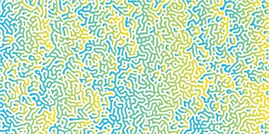 Soyut Turing organik duvar kağıdı arka planı. Biyolojik şekilli doğrusal tasarım. Memphis 'teki organik hatlar. 260 Turing reaksiyon difüzyon monokromsuz desen ve kaotik hareket.