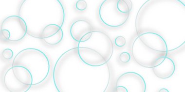 Rapor ve proje sunum şablonu için modern tasarım arka planı. Dairesel beyaz soyut geometrik arkaplan ile soyut arkaplan tasarım içinde yumuşak beyaz kağıt daireler. Gri soyut.