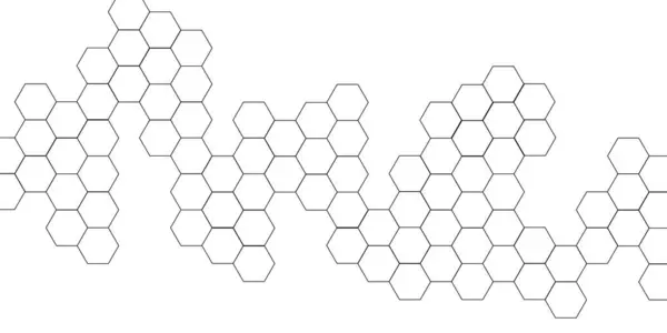 Soyut 3d altıgen gri ve beyaz çizgi dışı teknoloji tarzı bal peteği desensiz arka plan. Altıgen, modern soyut vektör çokgen desenli soyut arkaplan.