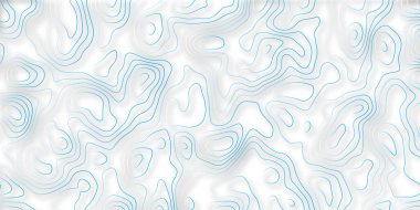 Soyut eğri ızgara haritası ve topo kontur gradyan renk arkaplanı. Topografik hatlar. Topografik harita. Coğrafi dağ rahatlaması. Soyut satır arkaplanı. İçerik Haritaları.