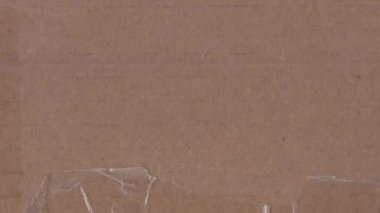 Karton Kasetler Doku Animasyon Arkaplanı, Paketleme Teybi Hareketi, Sert Yapışkan Yüzey