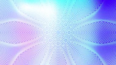 Karmaşık mandala tasarımı, canlı bir arkaplan, meditasyon ve sağlık temaları için mükemmel.