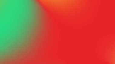 Arkaplan tasarımları, soyut sanat, dokular, dijital sanat projeleri, web pankartları ve sunumlar için uygun bulanık kırmızı ve yeşil gradyan.