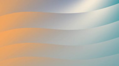 Mavi ve turuncu tonlardaki dalgalı soyut şekiller arka plan, tasarım projeleri, posterler ve modern sanatsal temalar için uygundur. Renk paleti enerji veriliyor