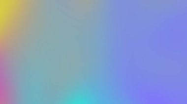 Yumuşak Magenta Cyan Sarı Gradyan Değişim Döngüsü Arkaplanı