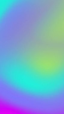 Pürüzsüz Bulanık Geçişlerle Dikey Magenta Cyan Sarı Gradyan Hareket Arkaplanı
