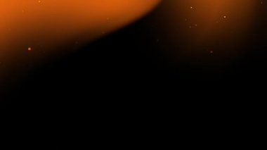 Arkaplan, tasarım projeleri veya canlı ve modern dokunuşlu mevsimsel içerik için yumuşak eğimli turuncu ve siyah bokeh.