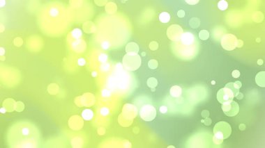 Soyut tasarımlar, sanatsal projeler, sunumlar, web sitesi arkaplanları ve görüntüler için uygun ışık çemberleri ile yeşil bulanık arkaplan.