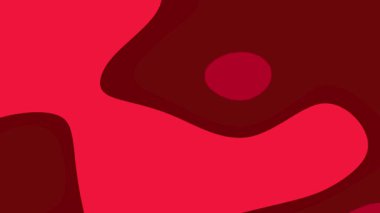 Geçmişleri, posterleri ve dijital sanat projeleri için modern yeteneklere ihtiyaç duyan koyu kırmızı sıvı şekilli soyut tasarım..
