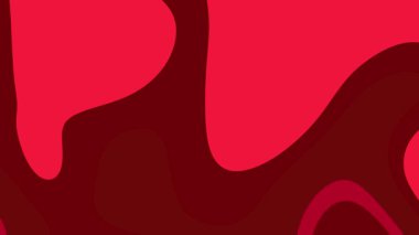 Modern tasarımlar, sanatsal projeler, web arkaplanları veya çeşitli tasarımlardaki görsel öğeler için uygun sıvı kırmızı ve siyah arkaplan.