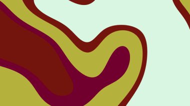 Yeşil, kırmızı ve kahverengi şekilli soyut sıvı arkaplan. Tasarım projeleri, web sitesi geçmişleri ve sanatsal görseller için uygun. Doğa temalı tasarımlar için ideal.