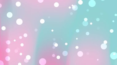 Pembe ve mavi renkli arka planda beyaz ve mavi daireler. Kartvizitler, posterler, sosyal medya grafikleri ve web tasarım projeleri için ideal.