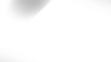 Minimalist tasarımlar, dijital arka planlar ve modern estetik ile gösterişli sunumlar için uygun beyaz arkaplan üzerindeki gri tahıl gradyanı.