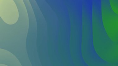 Tasarım projeleri, grafikler, sunumlar, web siteleri ve pazarlama materyalleri için uygun soyut mavi ve yeşil arkaplan. Modern estetik için harika..