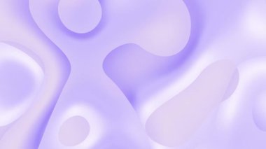 Soyut mor ve beyaz şekiller, arka planlar, dijital sanat projeleri ve çeşitli yaratıcı çalışmalar ve sunumlardaki modern tasarım unsurları için harika..