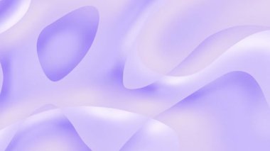 Açık mor arkaplan ve beyaz daireler. Modern, minimalist tasarımlar, arka planlar ve tasarım projelerinde soyut kavramlar için uygundur..