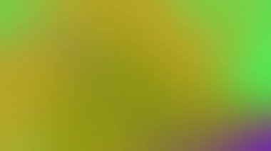 Yeşil mor ve sarı bulanık eğim. Özgeçmiş, web tasarımı, sosyal medya grafikleri ve dijital sanat projeleri için mükemmel.