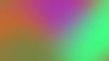 Tasarım projeleri, sunumlar, web grafikleri ve reklam materyalleri için uygun turuncu, mor ve yeşil renkte bulanık arkaplan.