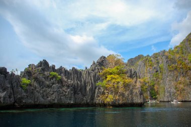 Güzel deniz manzarası - Filipinler, Coron Adası