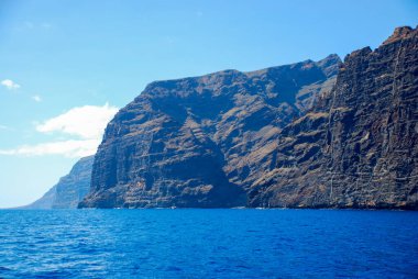 Tenerife adasındaki güzel deniz manzarası - İspanya, Tenerife